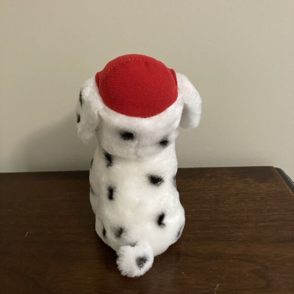 Vintage B.J. Toy Sparky Dalmatian puppy dog 7" Plush stuffed animal Hat - Picture 3 of 10